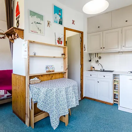 Montchavin - Terrasse, Proche Pistes Et Commerces, Parking Gratuit Apartment La Plagne